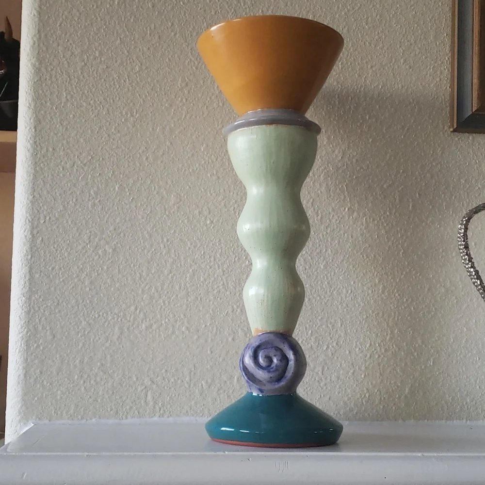 Sold. Butter + Toast additions vase Rhode Island 1992 - Picture 3 of 8